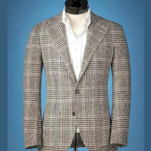 Áo Jacket kẻ ô Sáng