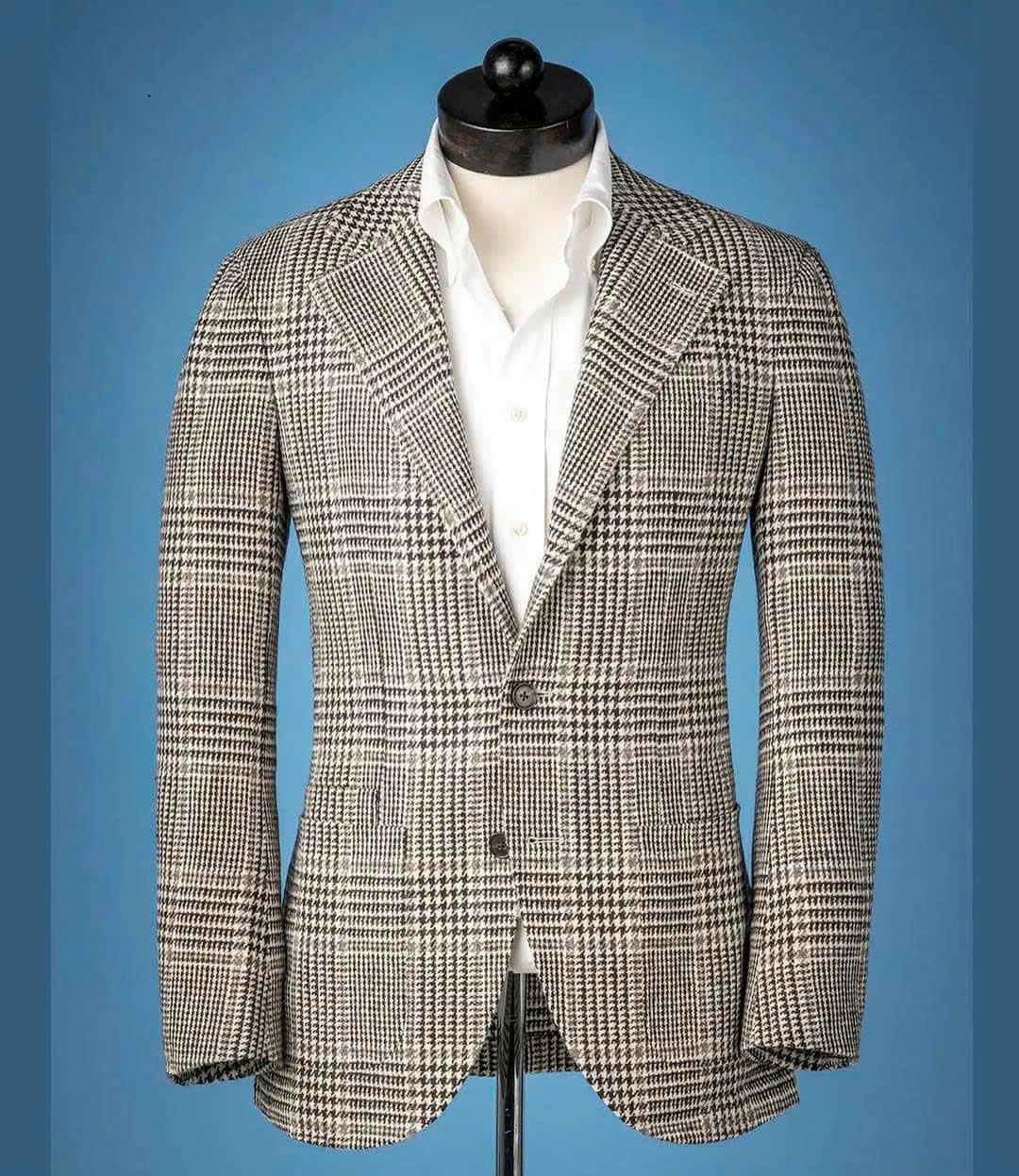 Áo Jacket kẻ ô Sáng