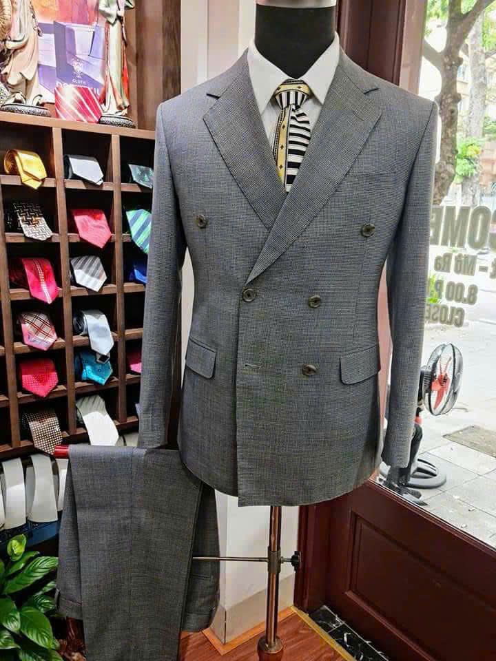 Bộ Suit Double - chất 80% Wool - 9.000.000