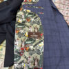 Jacket 2 khuy kẻ ô- vải wool 70%- giá 6.000.000