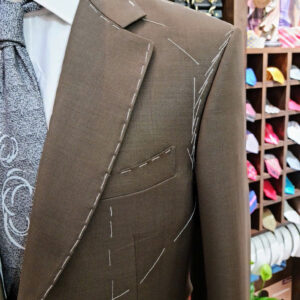 suit nâu - vải wool - giá 6.000.000